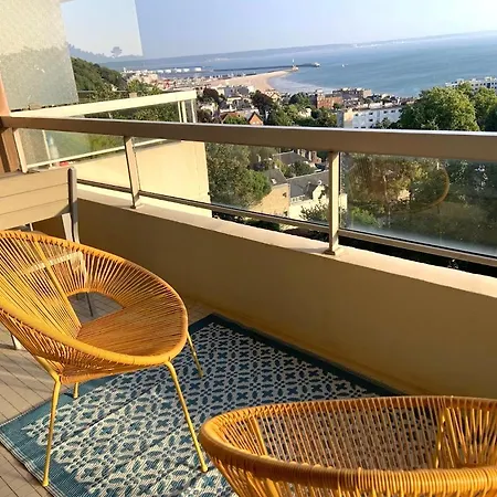 Lejlighed Le Grand Large D Exception Avec Vue Terrasse Et Parking Gratuit Sainte-Adresse