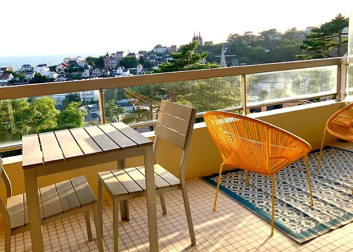 Le Grand Large D Exception Avec Vue Terrasse Et Parking Gratuit * Sainte-Adresse